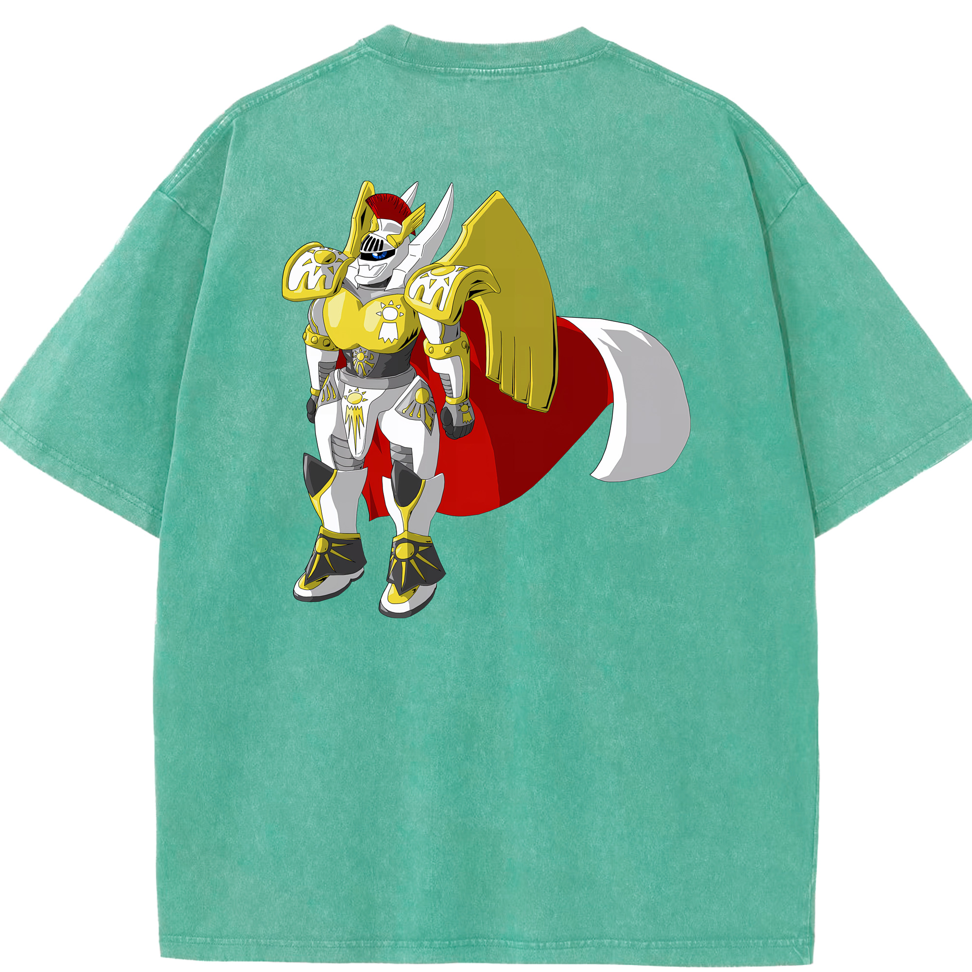 （画像用） Digimon デジタルモンスター/デジモン 綿100% ヴィンテージ風 半袖Tシャツ（背面プリント）